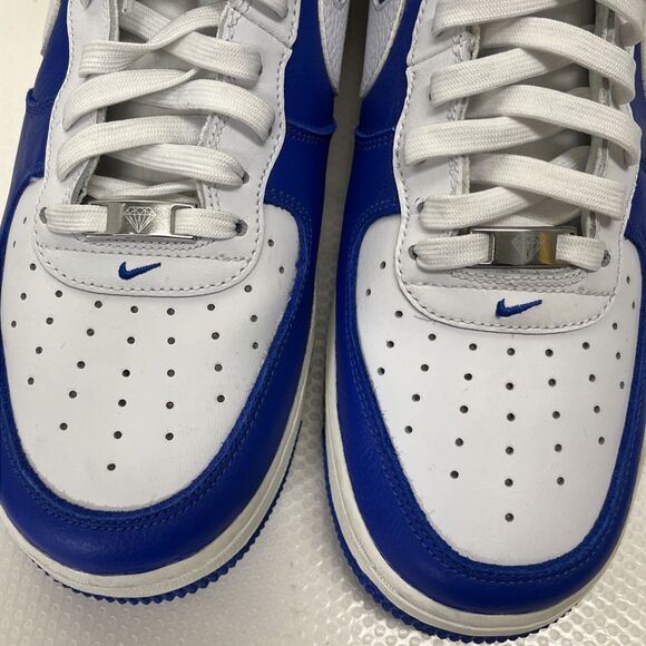 DC8870-100 Nike Air Force 1 High NBA 75TH Anniversary Men\'s Sneakers Sz 11 Blue main image 14